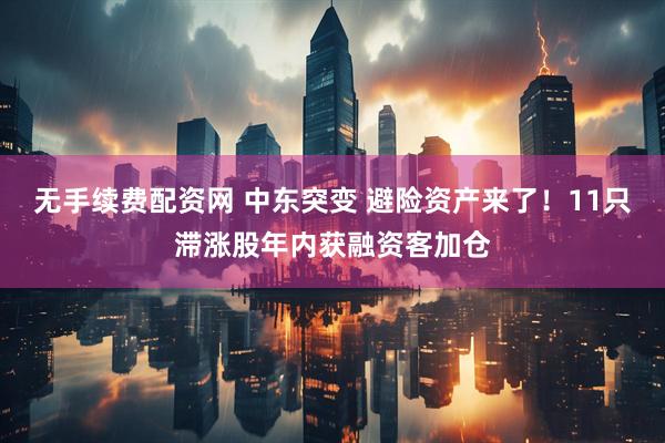 无手续费配资网 中东突变 避险资产来了！11只滞涨股年内获融资客加仓