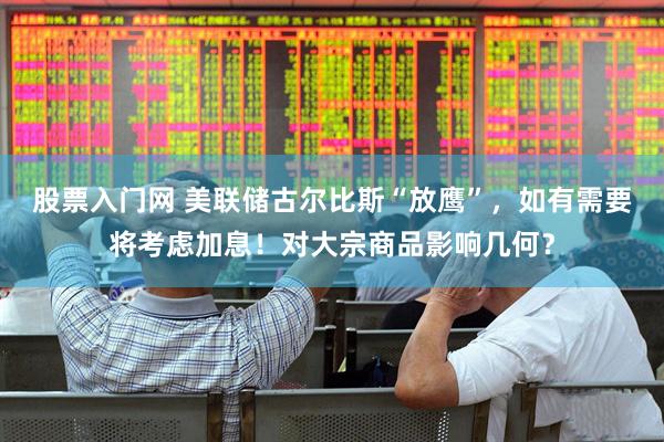 股票入门网 美联储古尔比斯“放鹰”，如有需要将考虑加息！对大宗商品影响几何？
